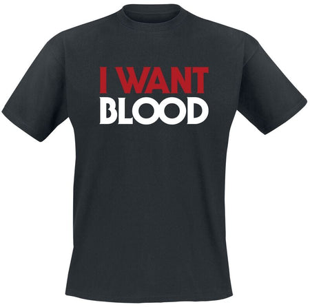 T-Shirt Manches courtes  de Cantrell, Jerry - I Want Blood - S à 4XL - pour Homme - noir - Cantrell, Jerry