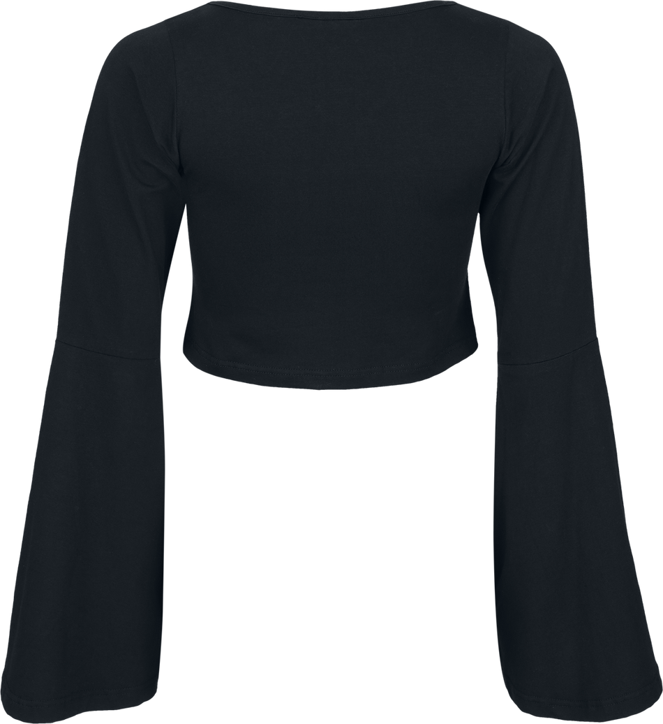 T-shirt manches longues  de Poizen Industries - Eclipse Top - M à XXL - pour Femme - noir - Poizen Industries - View 2