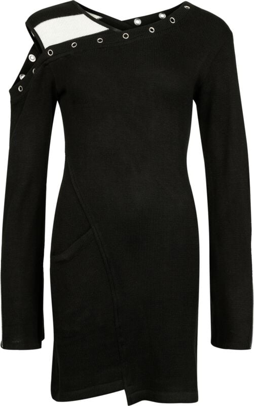 Robe mi-longue  de Heartless - Vonda Top Dress - S à XXL - pour Femme - noir - Heartless