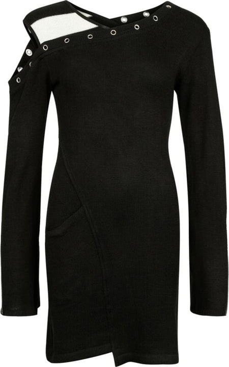 Robe mi-longue  de Heartless - Vonda Top Dress - S à XXL - pour Femme - noir - Heartless