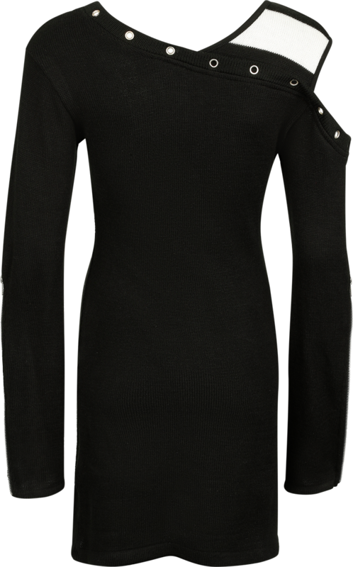 Robe mi-longue  de Heartless - Vonda Top Dress - S à XXL - pour Femme - noir - Heartless - View 2