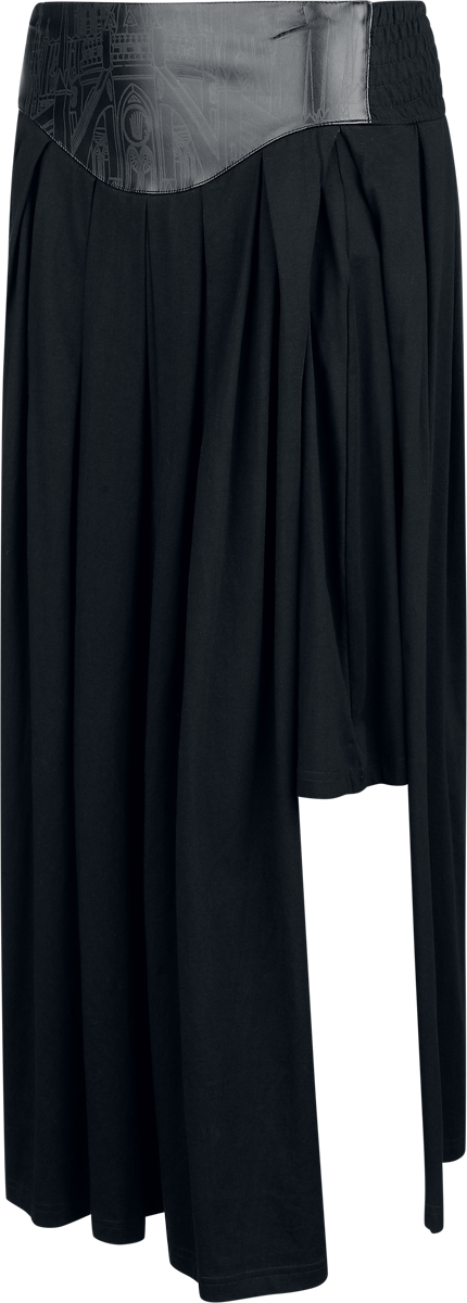 Jupe longue  de Vixxsin - Cathedral Maxi Skirt - S à 4XL - pour Femme - noir - Vixxsin - View 2