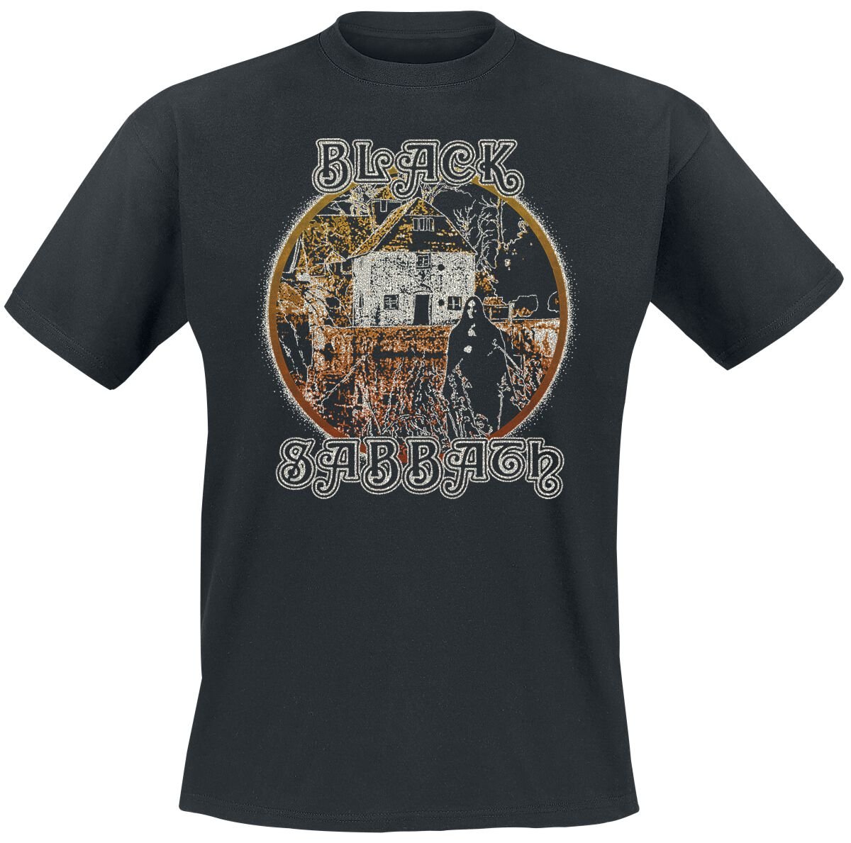 T-Shirt Manches courtes  de Black Sabbath - Self Titled Circle - S à 3XL - pour Homme - noir - Black Sabbath