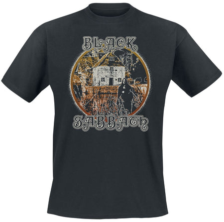 T-Shirt Manches courtes  de Black Sabbath - Self Titled Circle - S à 3XL - pour Homme - noir - Black Sabbath