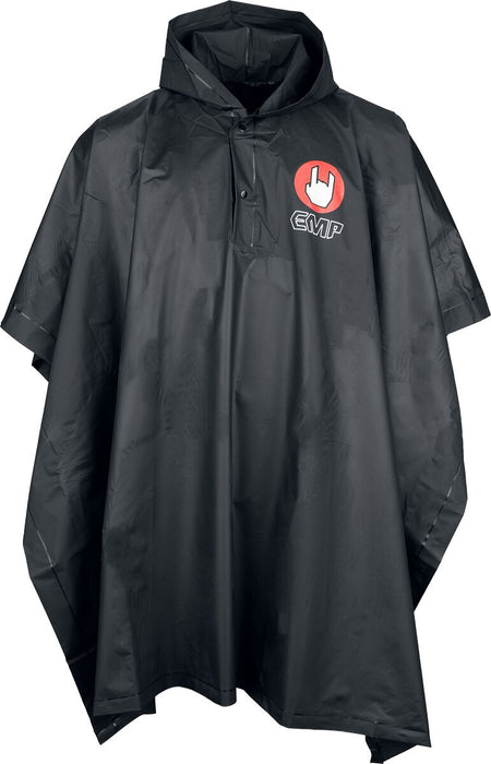 Poncho  de EMP - EMP Festival Poncho - Standard - pour Unisexe - noir - EMP