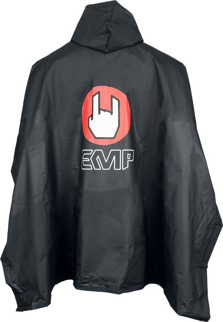 Poncho  de EMP - EMP Festival Poncho - Standard - pour Unisexe - noir - EMP - View 2