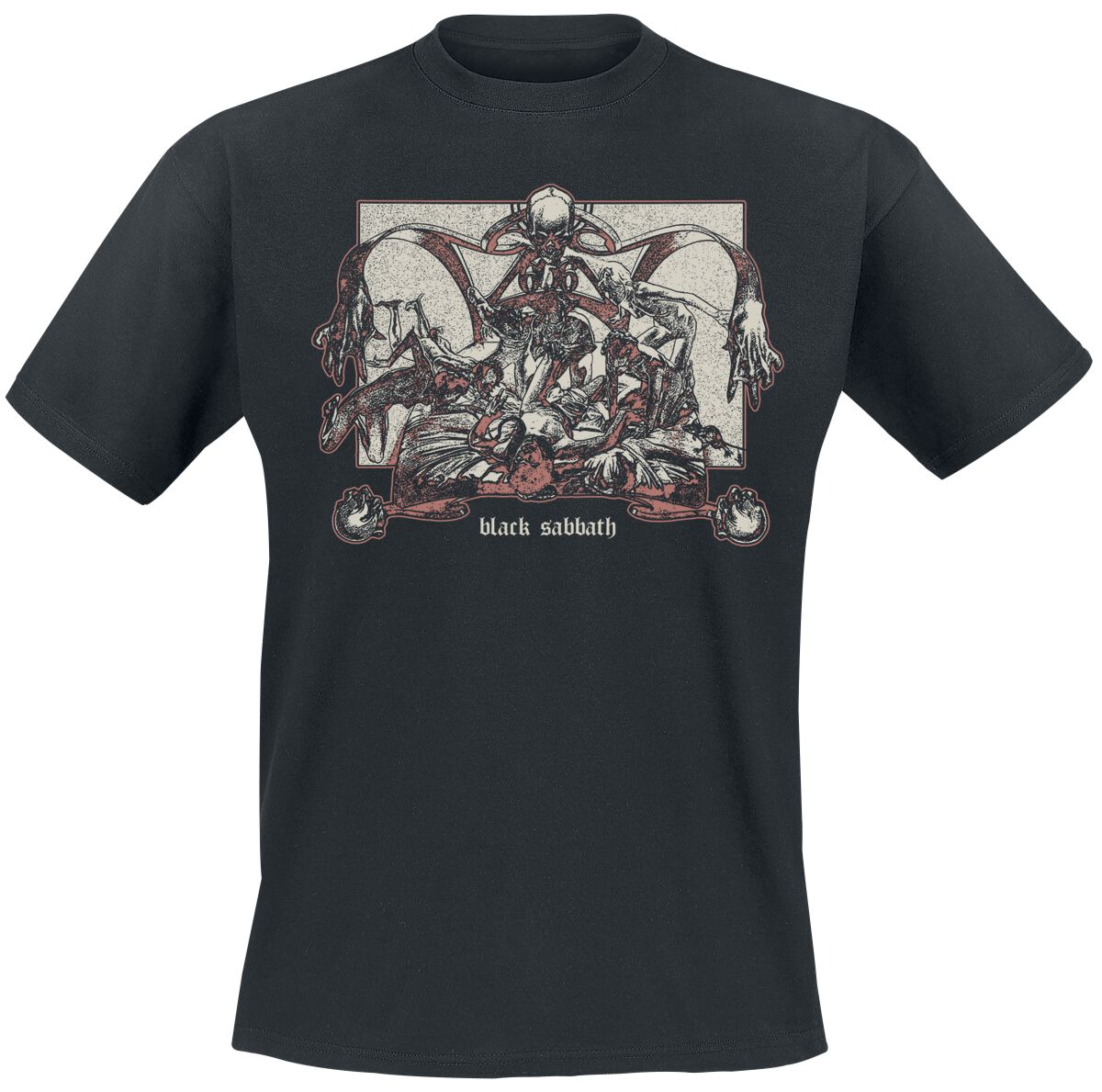T-Shirt Manches courtes  de Black Sabbath - Sabbath Bloody Sabbath Cover - S à 3XL - pour Homme - noir - Black Sabbath