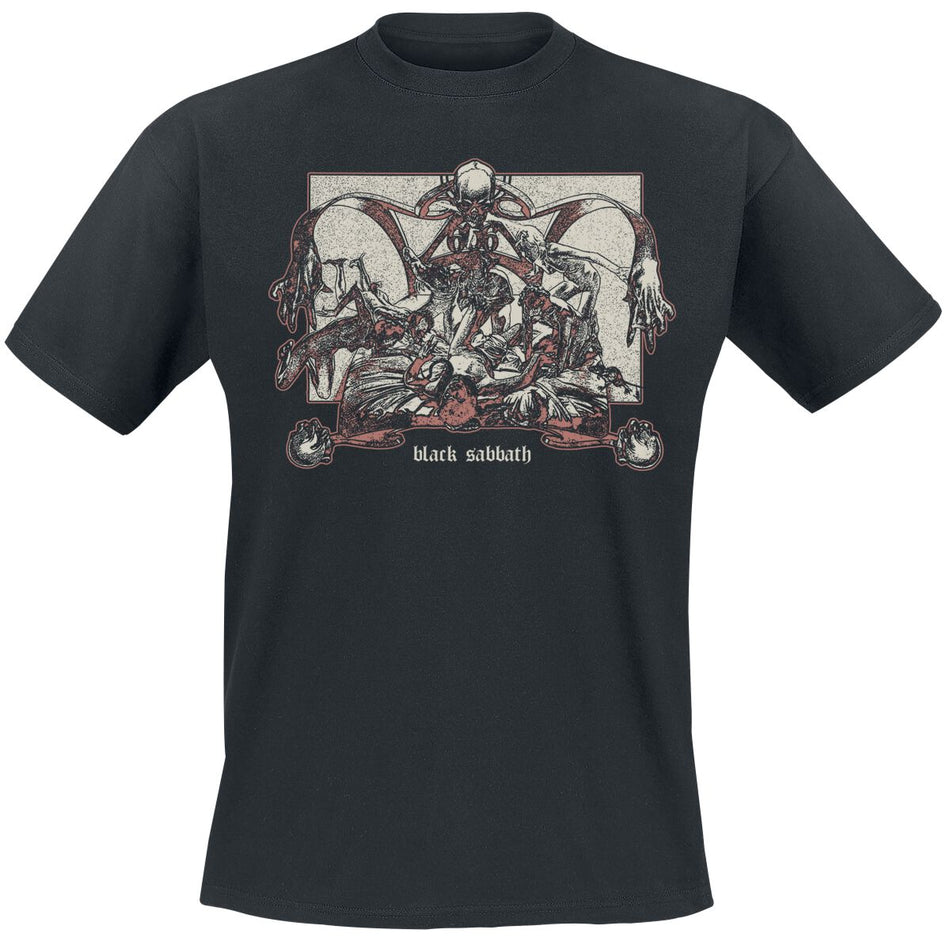 T-Shirt Manches courtes  de Black Sabbath - Sabbath Bloody Sabbath Cover - S à 3XL - pour Homme - noir - Black Sabbath