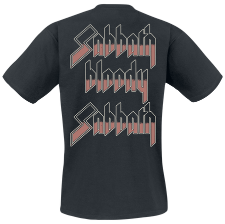 T-Shirt Manches courtes  de Black Sabbath - Sabbath Bloody Sabbath Cover - S à 3XL - pour Homme - noir - Black Sabbath - View 2
