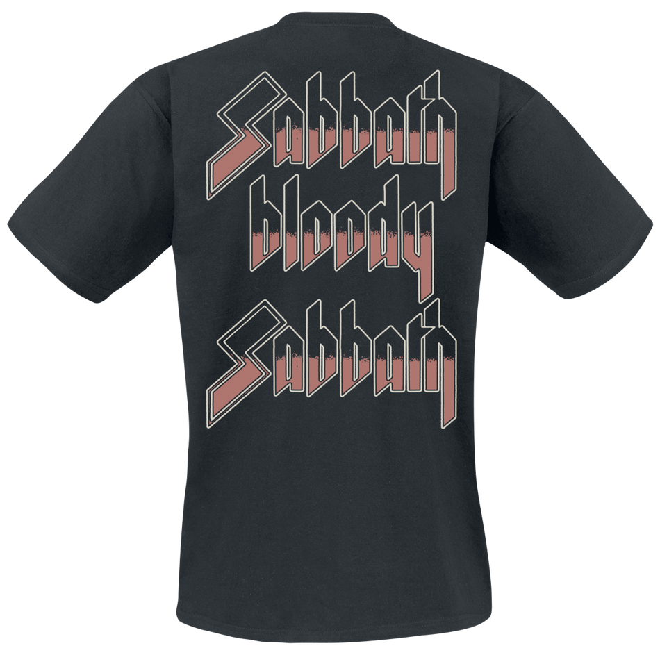 T-Shirt Manches courtes  de Black Sabbath - Sabbath Bloody Sabbath Cover - S à 3XL - pour Homme - noir - Black Sabbath - View 2