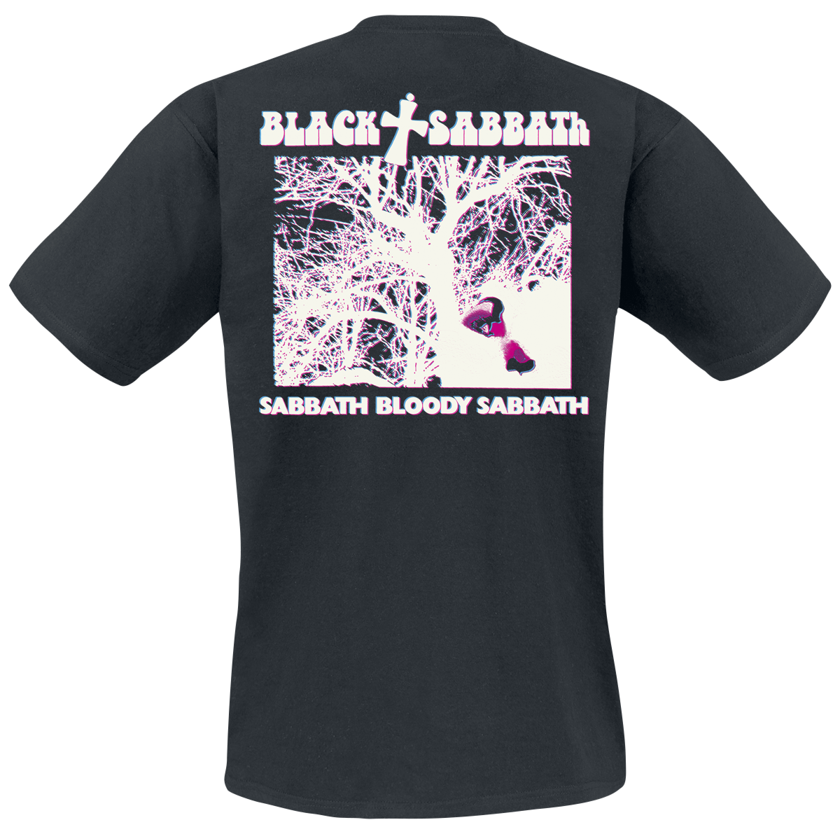 T-Shirt Manches courtes  de Black Sabbath - Sabbath Bloody Sabbath Trees - S à 3XL - pour Homme - noir - Black Sabbath - View 2