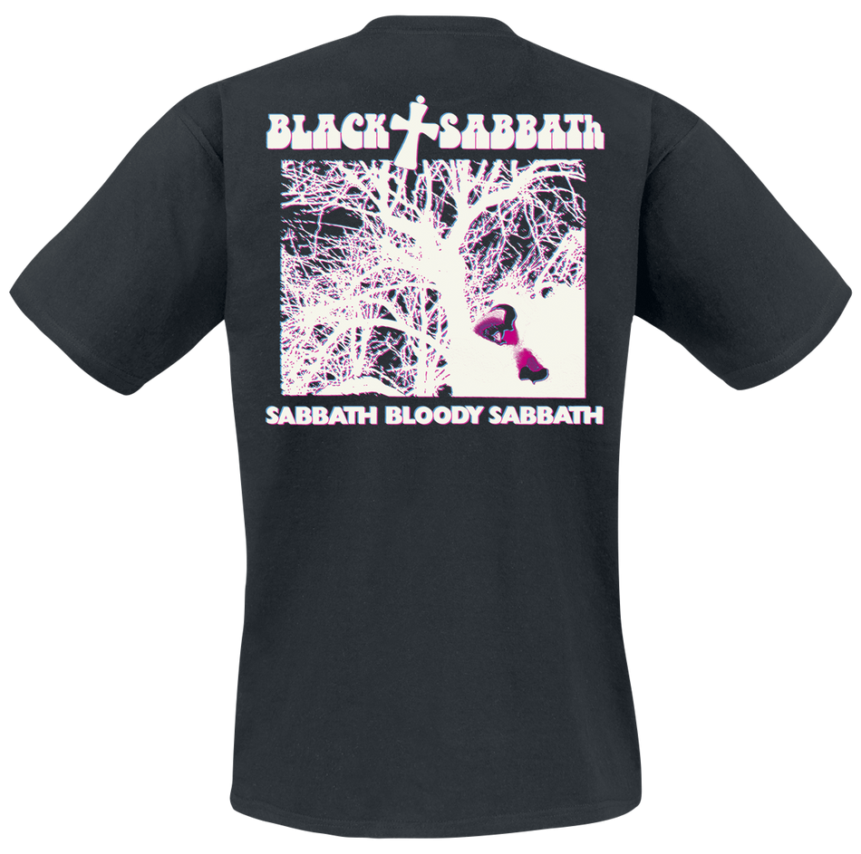 T-Shirt Manches courtes  de Black Sabbath - Sabbath Bloody Sabbath Trees - S à 3XL - pour Homme - noir - Black Sabbath - View 2