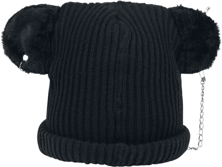 Bonnet Fun de Cupcake Cult - Beara Hat - pour Unisexe - noir/rouge - Cupcake Cult - View 2