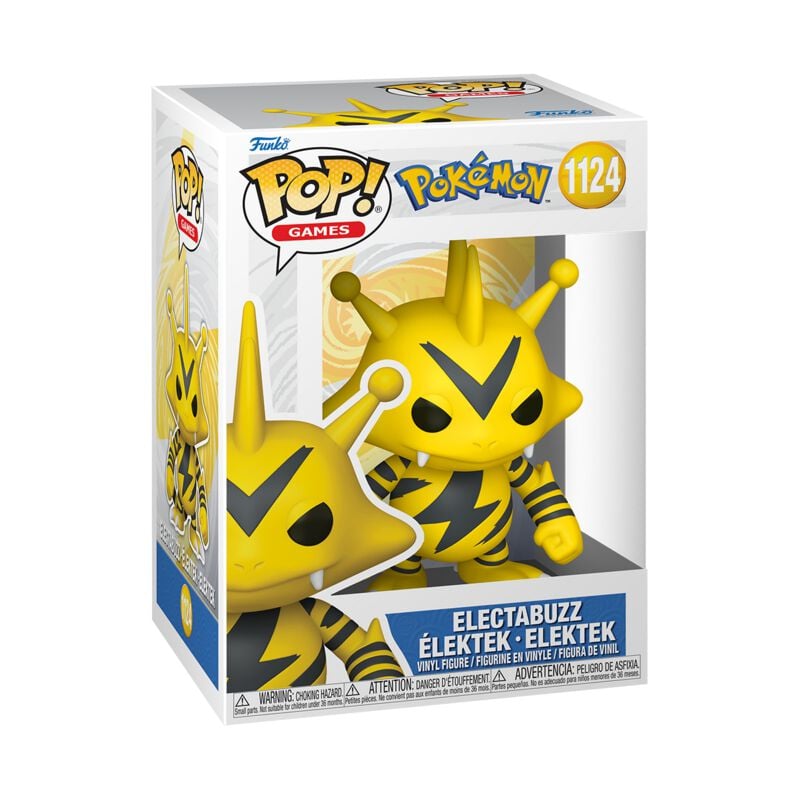 Pokémon - Electabuzz Vinyl Figur 1124 - Funko Pop! - Funko Shop Europe - Pokémon