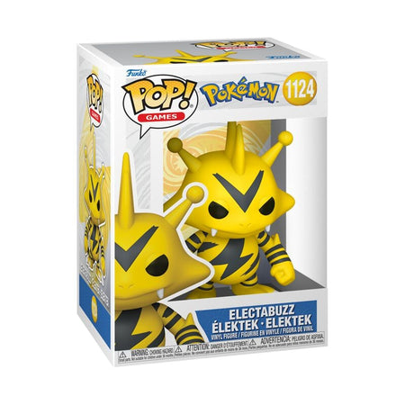 Pokémon - Electabuzz Vinyl Figur 1124 - Funko Pop! - Funko Shop Europe - Pokémon