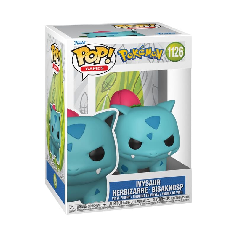 Pokémon - Herbizarre - Funko Pop! n°1126 - Funko Pop! - Funko Shop Europe - Pokémon