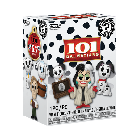 Funko Mystery Minis Disney de Les 101 Dalmatiens - 101 Dalmatiner Mystery Minis - pour Indifférent - Standard - Les 101 Dalmatiens - View 2