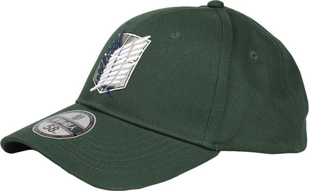 Casquette  de L'Attaque Des Titans - Flügel der Freiheit - Logo - pour Unisexe - vert - L'Attaque Des Titans
