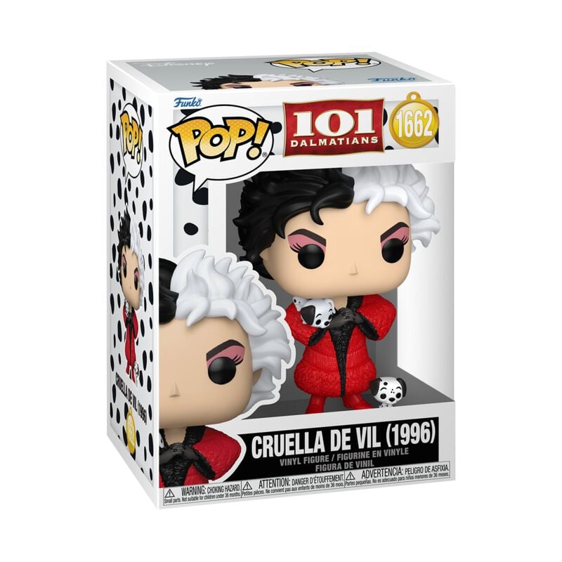 Les 101 Dalmatiens - Cruella De Vil (1996) - Funko Pop! n°1662 - Funko Pop! - Funko Shop Europe - Les 101 Dalmatiens