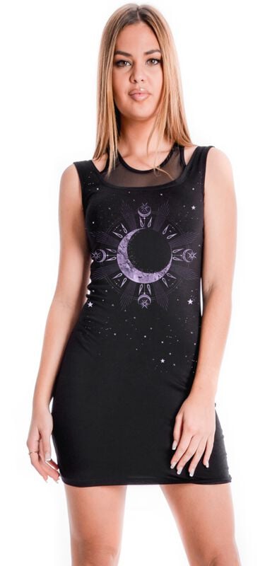 Robe mi-longue  de Outer Vision - Matilda - Robe - S à XXL - pour Femme - noir - Outer Vision