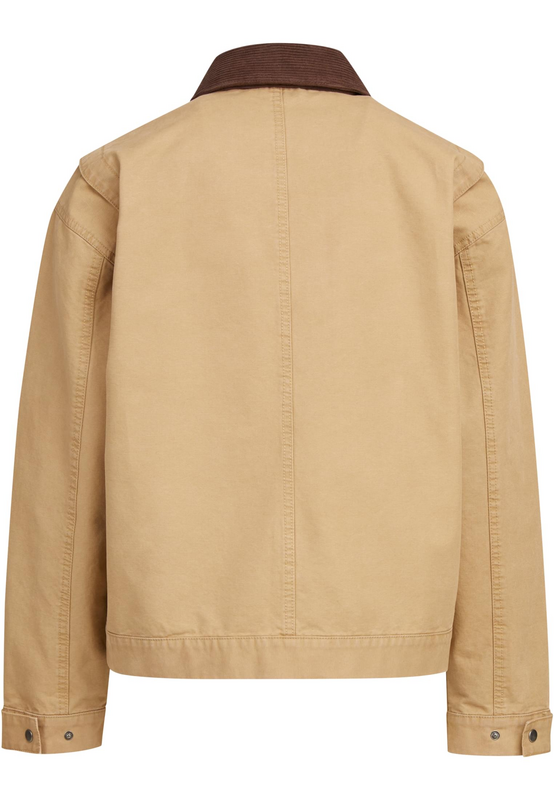 Veste mi-saison  de Urban Classics - Veste en Coton Homme - S à XXL - pour Homme - beige - Urban Classics - View 2