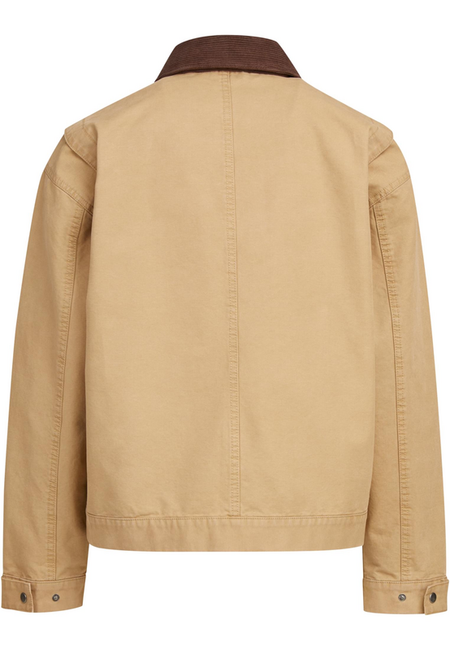 Veste mi-saison  de Urban Classics - Veste en Coton Homme - S à XXL - pour Homme - beige - Urban Classics - View 2