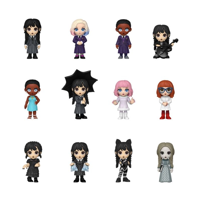 Funko Mystery Minis  de Wednesday - Wednesday Mystery Minis - pour Indifférent - Standard - Wednesday