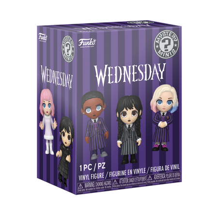 Funko Mystery Minis  de Wednesday - Wednesday Mystery Minis - pour Indifférent - Standard - Wednesday - View 2