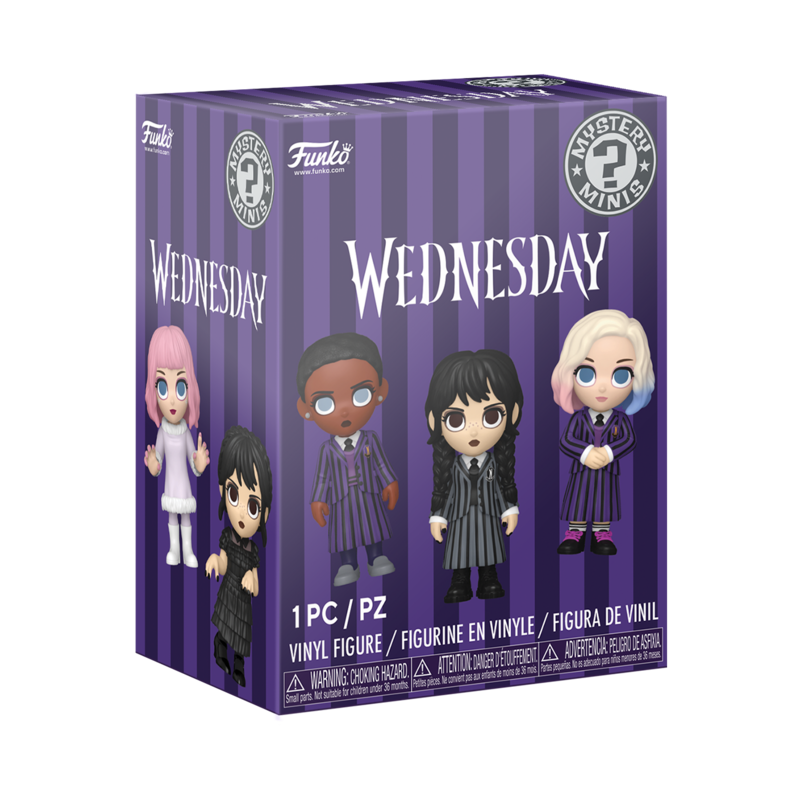Funko Mystery Minis  de Wednesday - Wednesday Mystery Minis - pour Indifférent - Standard - Wednesday - View 2