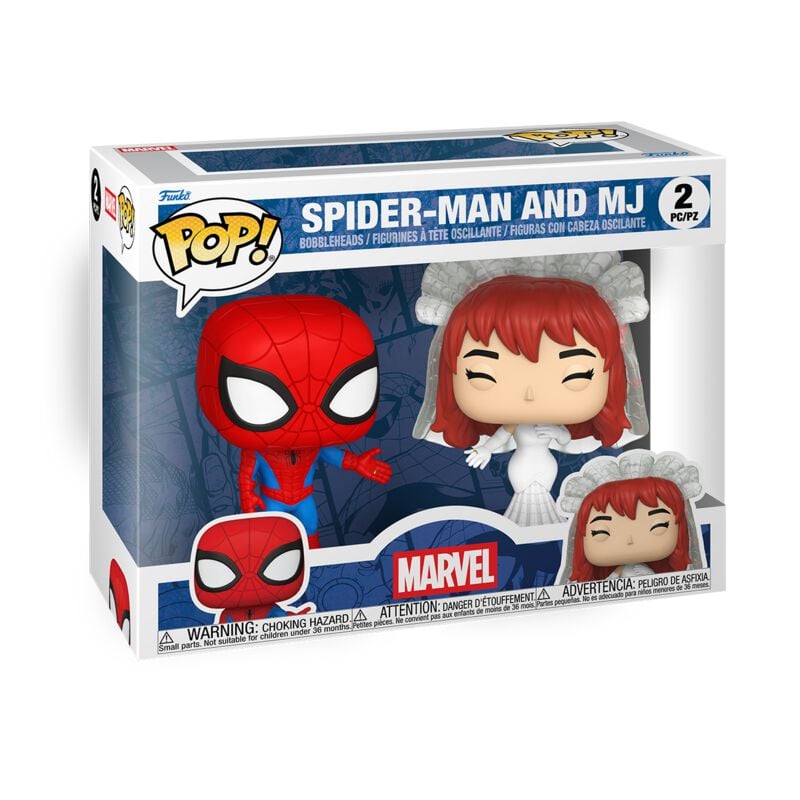 Spider-Man & MJ - Funko Pop (2-Pack) - Funko Pop! - Funko Shop Europe - Spider-Man