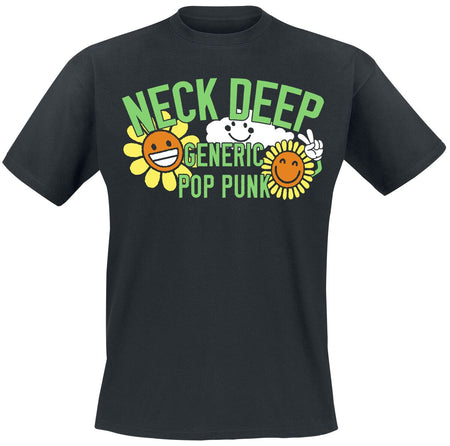 T-Shirt Manches courtes  de Neck Deep - Summer GPP - S à L - pour Homme - noir - Neck Deep