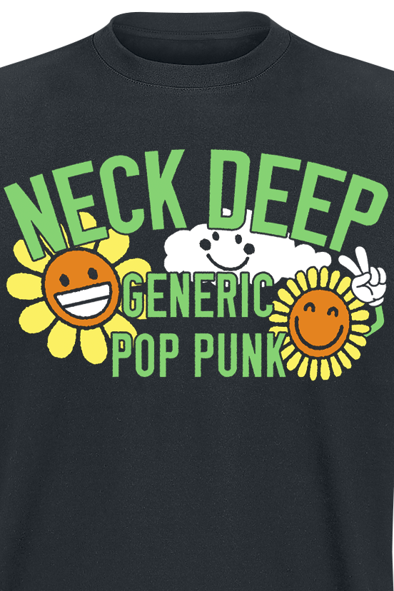 T-Shirt Manches courtes  de Neck Deep - Summer GPP - S à L - pour Homme - noir - Neck Deep - View 2