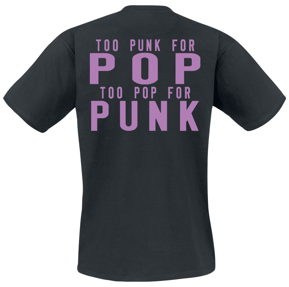 T-Shirt Manches courtes  de Neck Deep - Too Pop For Punk - S à L - pour Homme - noir - Neck Deep - View 2