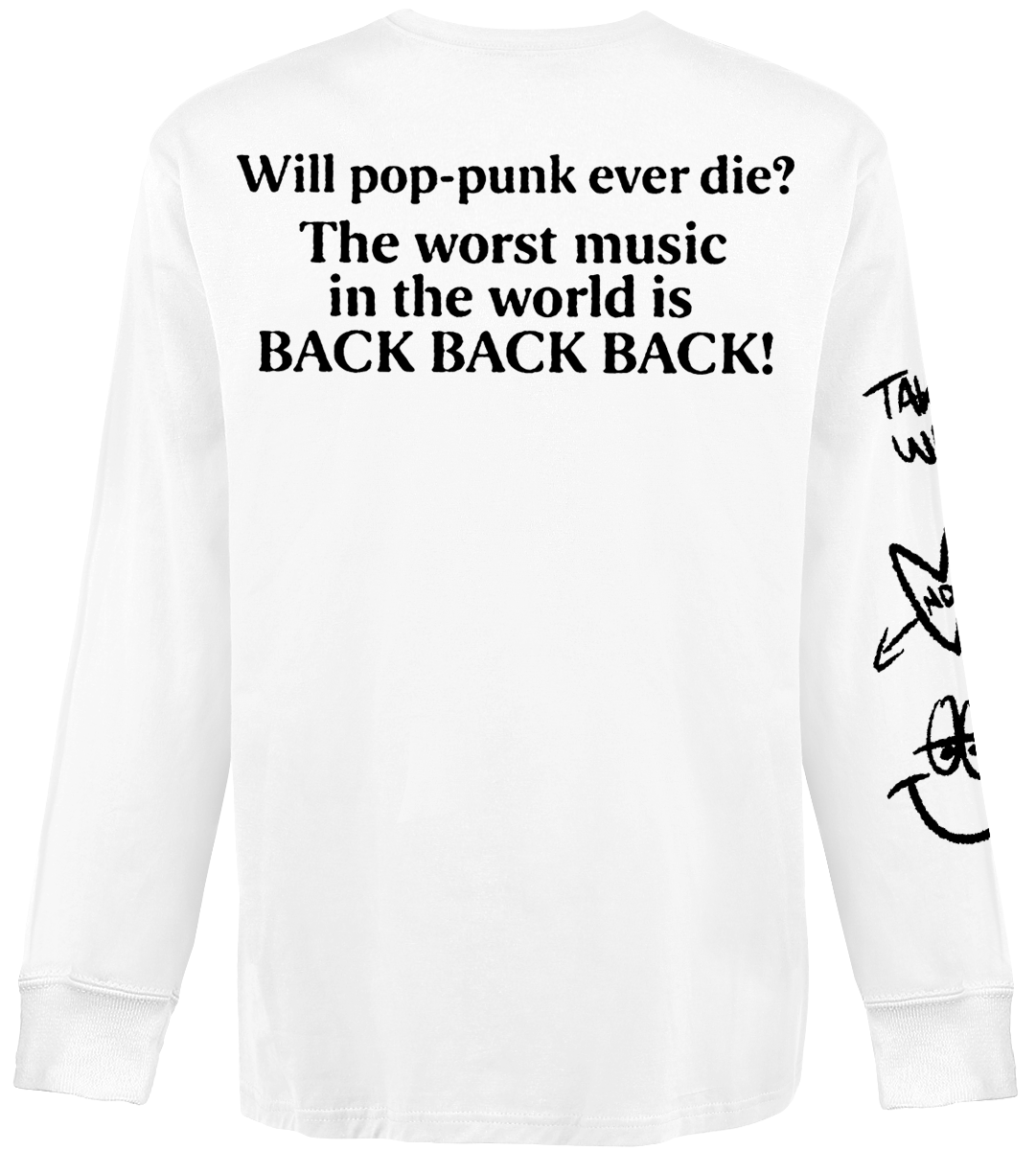 T-shirt manches longues  de Neck Deep - Pop Punk Is Back - S à XL - pour Homme - blanc - Neck Deep - View 2