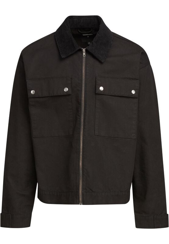 Veste mi-saison  de Urban Classics - Veste en Coton Homme - M à XXL - pour Homme - noir - Urban Classics