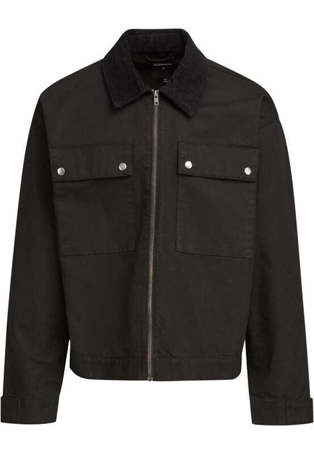 Veste mi-saison  de Urban Classics - Veste en Coton Homme - M à XXL - pour Homme - noir - Urban Classics
