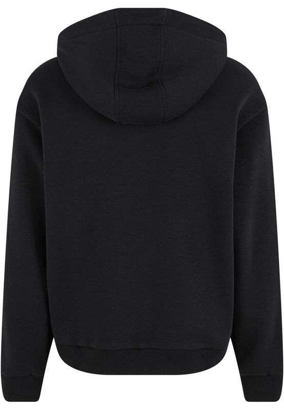 Sweat-shirt zippé à capuche  de Urban Classics - Sweat à Capuche Fluffy - S à XXL - pour Homme - noir - Urban Classics - View 2