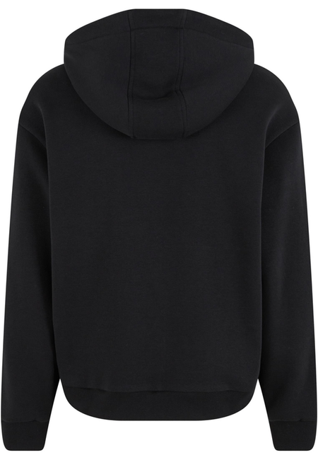 Sweat-shirt zippé à capuche  de Urban Classics - Sweat à Capuche Fluffy - S à XXL - pour Homme - noir - Urban Classics - View 2