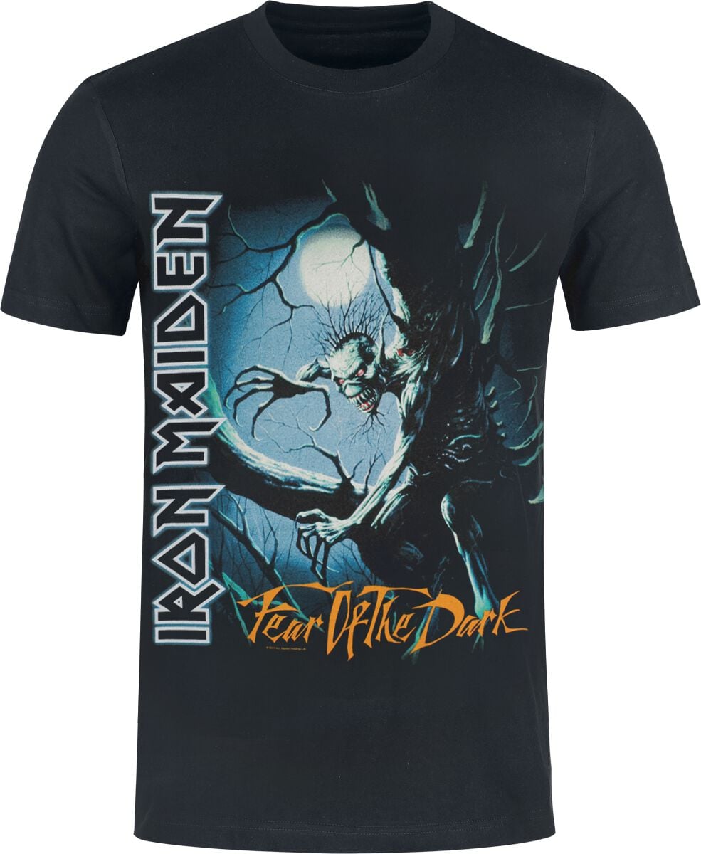 T-Shirt Manches courtes  de Iron Maiden - Fear Of The Dark - Heavyweight - S à 5XL - pour Homme - noir - Iron Maiden
