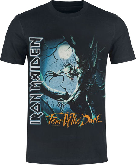T-Shirt Manches courtes  de Iron Maiden - Fear Of The Dark - Heavyweight - S à 5XL - pour Homme - noir - Iron Maiden