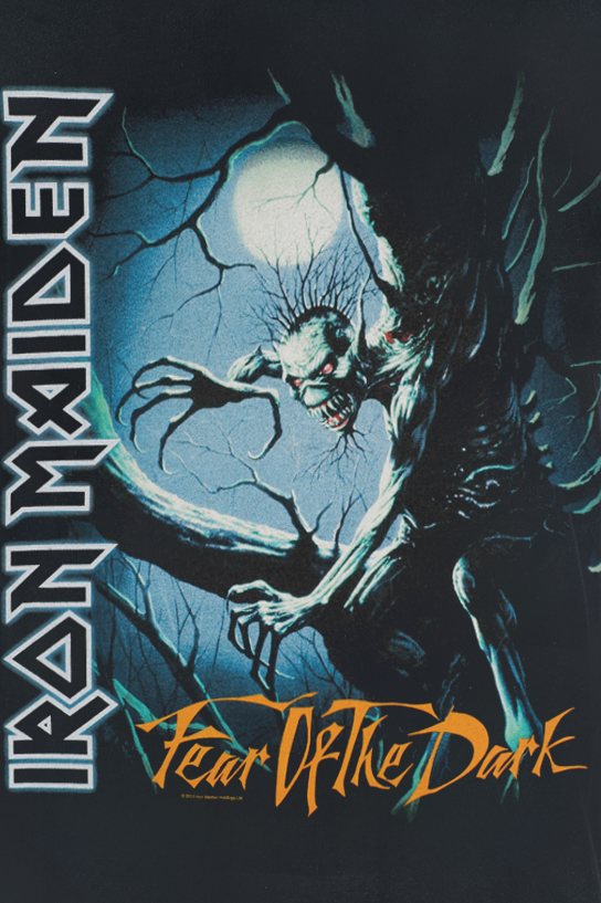 T-Shirt Manches courtes  de Iron Maiden - Fear Of The Dark - Heavyweight - S à 5XL - pour Homme - noir - Iron Maiden - View 2