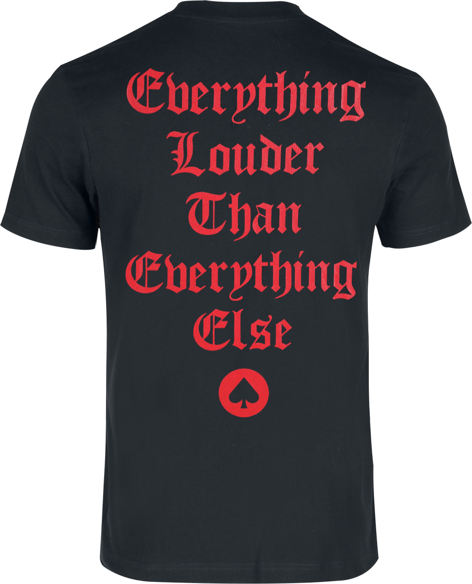 T-Shirt Manches courtes  de Motörhead - England - Heavyweight - S à 5XL - pour Homme - noir - Motörhead - View 2