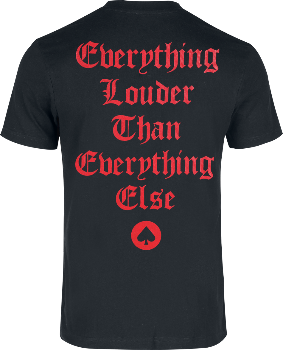 T-Shirt Manches courtes  de Motörhead - England - Heavyweight - S à 5XL - pour Homme - noir - Motörhead - View 2