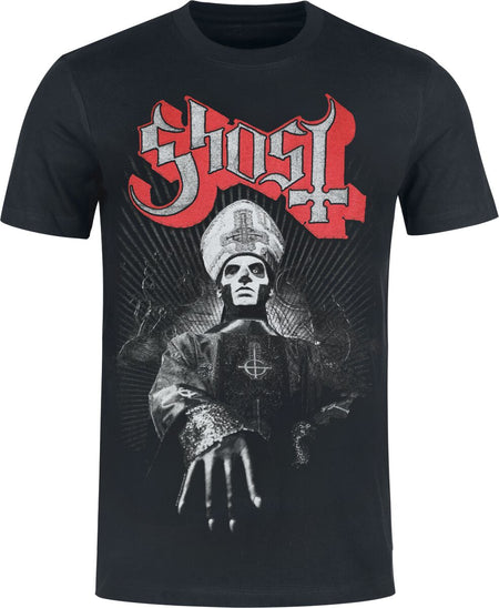 T-Shirt Manches courtes  de Ghost - Ring Photo - Heavyweight - S à 5XL - pour Homme - noir - Ghost
