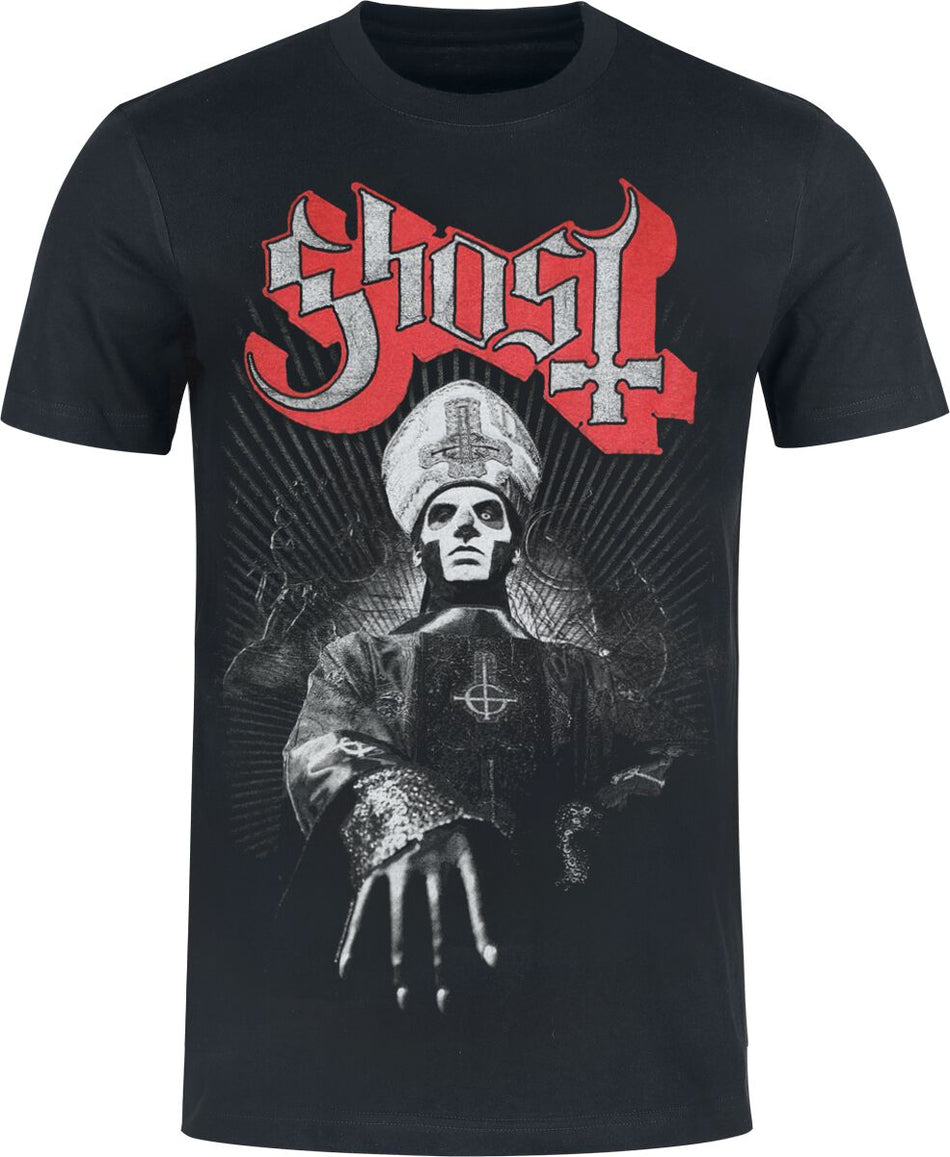 T-Shirt Manches courtes  de Ghost - Ring Photo - Heavyweight - S à 5XL - pour Homme - noir - Ghost
