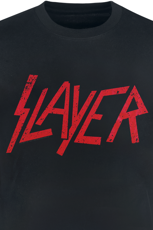 T-Shirt Manches courtes  de Slayer - Logo - Heavyweight - S à 5XL - pour Homme - noir - Slayer - View 2