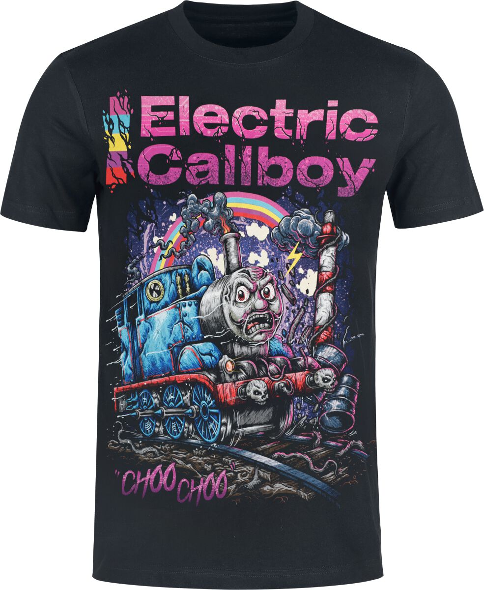 T-Shirt Manches courtes  de Electric Callboy - Choo Choo - Heavyweight - S à 5XL - pour Homme - noir - Electric Callboy