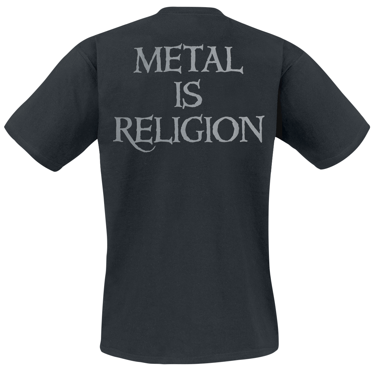 T-Shirt Manches courtes  de Powerwolf - Crest - Metal Is Religion - Heavyweight - S à 5XL - pour Homme - noir - Powerwolf - View 2