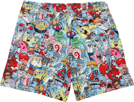 Short de bain  de Bob L'Éponge - OppoSuits - Frenzy - S à XXL - pour Homme - multicolore - Bob L'Éponge - View 2