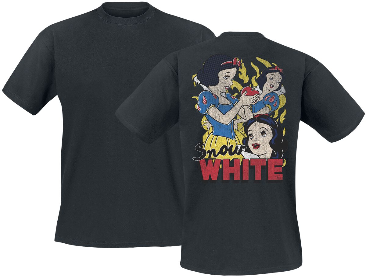 T-Shirt Manches courtes Disney de Blanche-Neige Et les Sept Nains - Homage - S à XXL - pour Homme - noir - Blanche-Neige Et les Sept Nains